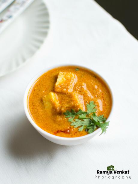 paneer kolhapuri recipe - paneer recipes