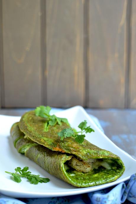 Green Eggs with Spinach