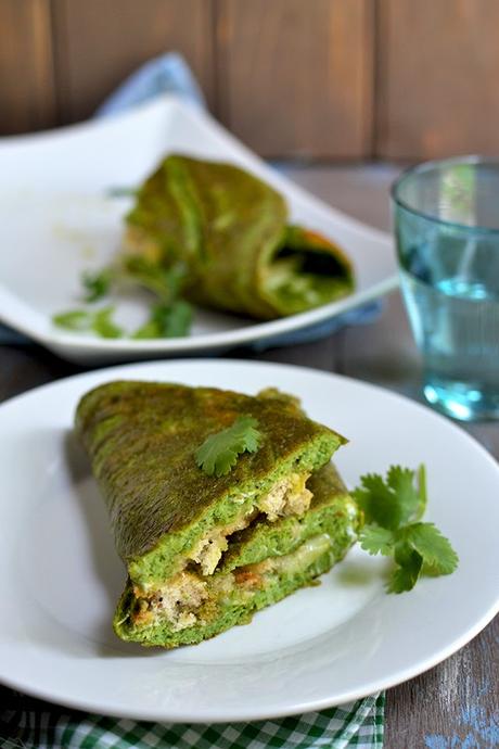 Green Eggs with Spinach