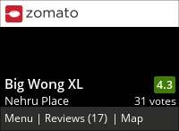 Click to add a blog post for Big Wong XL on Zomato