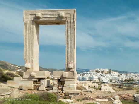 Portara Naxos Greece