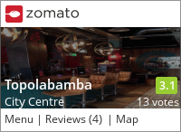 Click to add a blog post for Topolabamba on Zomato
