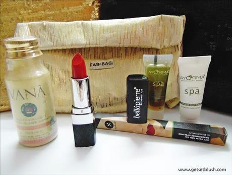 Fab Bag July 2015 - The Red Carpet - Review and Products