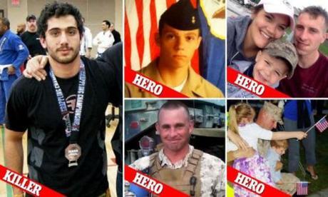 Marines killed by Muslim in Chattanooga, TN
