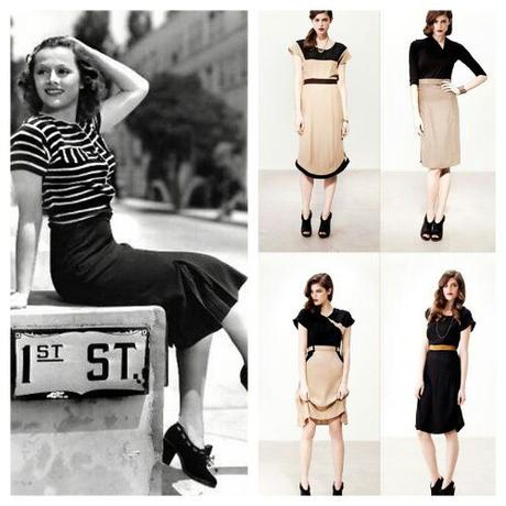 1940s style and its influence today. Photo credit: frangantica.com
