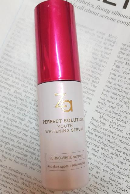 Za Perfect Solution Youth Whitening Serum - Review, Photos, Before and After