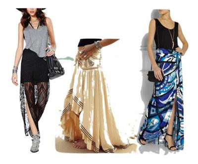 Maxi skirts - any season's favourite