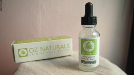 OZ Naturals Hyaluronic Acid Serum Review | Sponsored