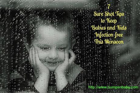 7 Sure Shot Tips to Keep Babies and Kids Infection-free This Monsoon