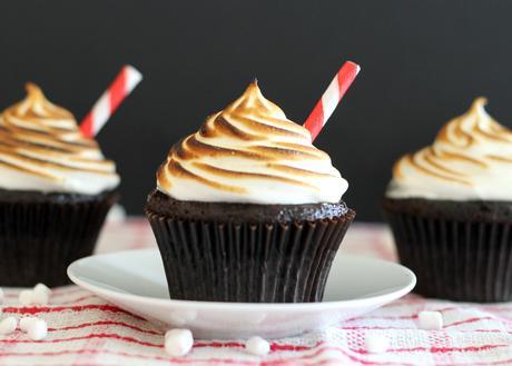 Hot Chocolate Cupcakes