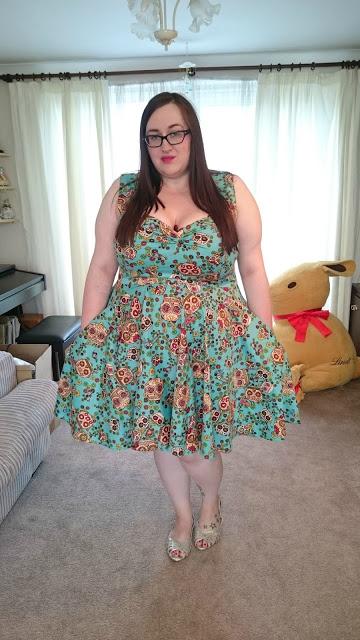 Hellbunny Idaho skull dress