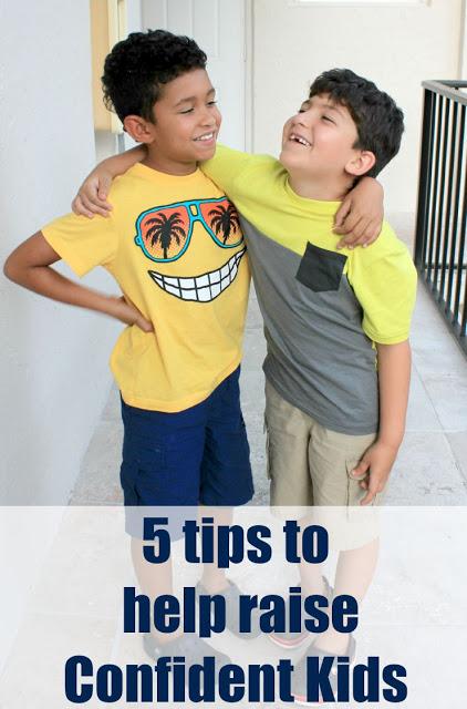 5 Tips to Help Raise Confident Kids #ConfidentKids #ad