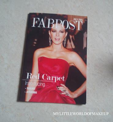 FAB BAG July 2015 - Red Carpet Edition Review