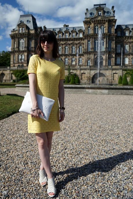Hello Freckles Yellow Dress Bowes Museum Outfit