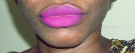 Me Now M.N Generation-II Long lasting Lip gloss in 25 on dark skin