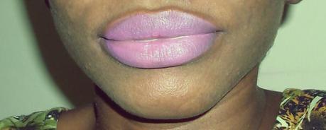 Me Now M.N Generation-II Long lasting Lip gloss in 01 on dark skin