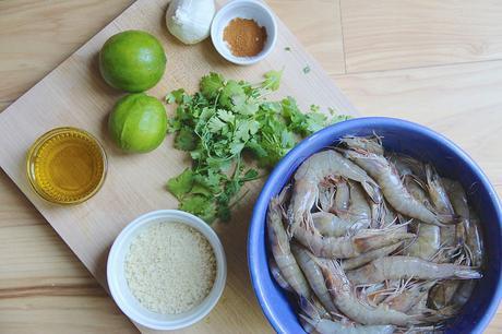 Pensacola Bay Hoppers (Shrimp) with Cilantro & Lime #30Aeats.com