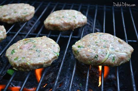 Spicy Turkey Zucchini Burgers