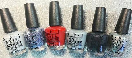 SIX SHADES OF OPI