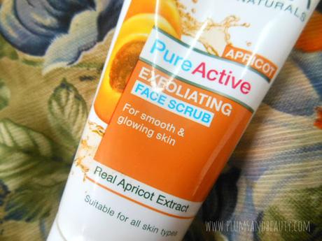 Garnier Pure Active Apricot Exfoliating Face Scrub : Review