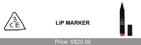 3CE lip marker