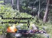 Teen Invented Homemade Gun-firing Drone