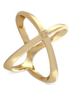 x gold ring