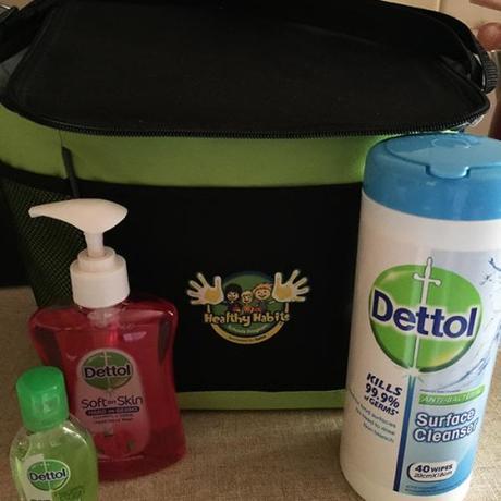 The lovely people at Dettol sent me this care pack so we can not get sick this winter. It has helped and with us getting a cold while on our holidays I have used this to ensure we don't get anymore nasties.