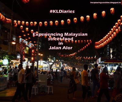 Night view in Jalan Alor