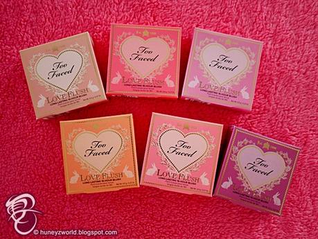 [Tried & Tested] Falling Head Over Heels With Too Faced LOVE FLUSH Blushers