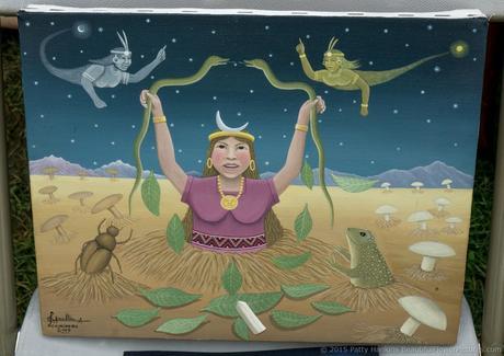 Painting, 2015 Smithsonian Folklife Festival © 2015 Patty Hankins
