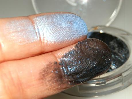 The Body Shop Baked To Last Eye Shadow Sapphire Swatches & Review