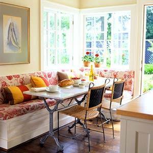 Have You Ever Wanted a Kitchen Booth Eating Nook?  :-)