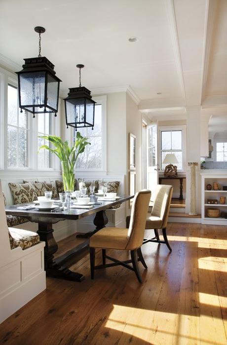 Have You Ever Wanted a Kitchen Booth Eating Nook?  :-)