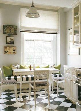 Have You Ever Wanted a Kitchen Booth Eating Nook?  :-)