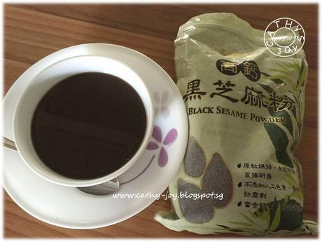 Easy Black Sesame Paste 簡易芝麻糊