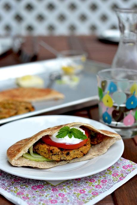 Grilled Lentil Burger