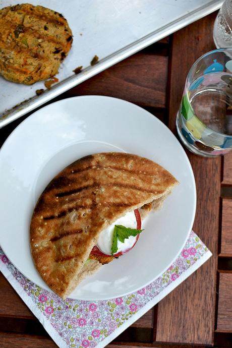 Grilled Lentil Burger