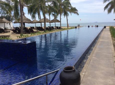 5 things to do around the pool area at the Sunrise Hoi An Beach resort, Vietnam