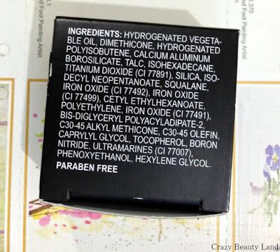 Inglot  Eye Shadow Base 01 review swatches ingredients and where to buy 