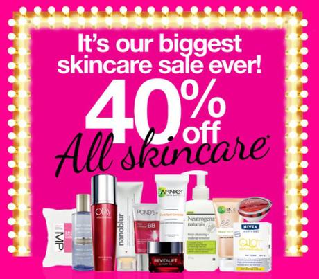 priceline 40% off skincare sale