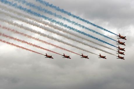 Hello Freckles Sunday Summary Red Arrows Display Sunderland Airshow