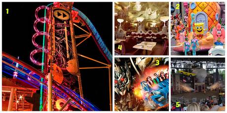 My Top 5 To Do List: Universal Studios, Orlando, Florida.