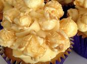 Popcorn Cupcakes with Salted Caramel Buttercream