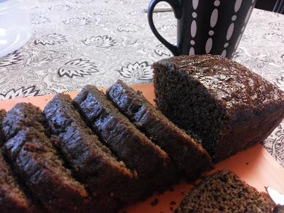 Wholewheat Coffee and Chocolate Chip Cake