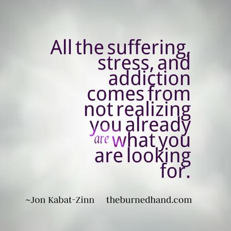 Suffering is optional.
