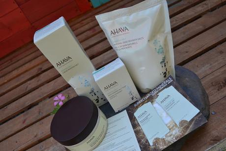 AHAVA DEADSEA SALT SPA COLLECTION REVIEW