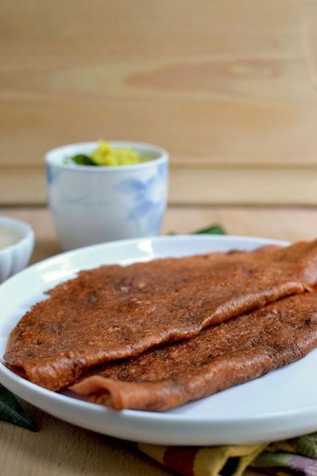 Dosa with Tomato & Oats
