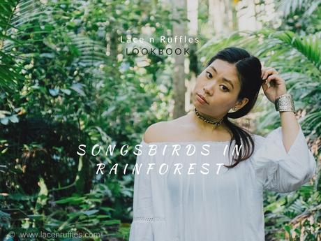 Songbirds in Rainforest: Lace n Ruffles Lookbook
