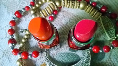 Maybelline Color Show Lipstick in Orange Icon & Cherry Crush Review